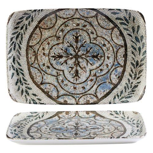 Mosaic Rectangular Platter 33 x 23cm / 13 x 9 - 26151637 (Pack of 6)