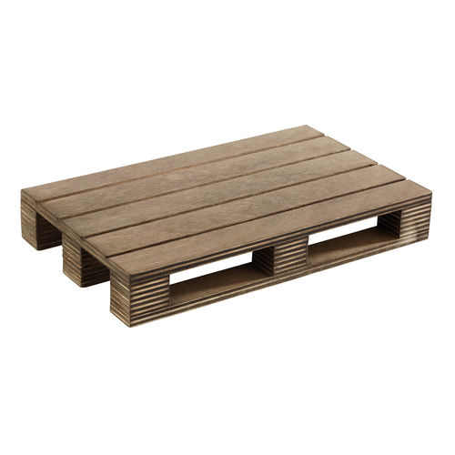 Birch Wood Mini Serving Palett 20 x 12cm / 7.9 x 4.7