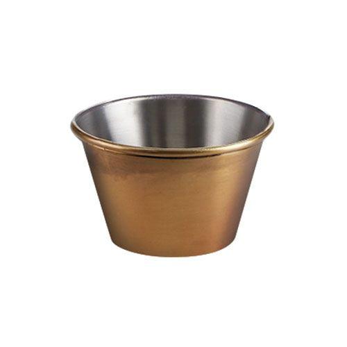 Sauce/Dip Pot Antique Brass  2.5oz - CB66664 (Pack of 6)