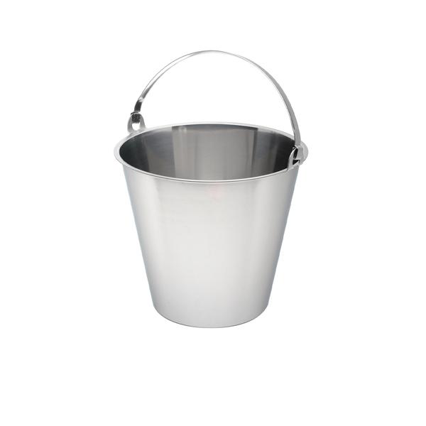 Swedish S/St. Bucket 12 Litre Graduated - 13012