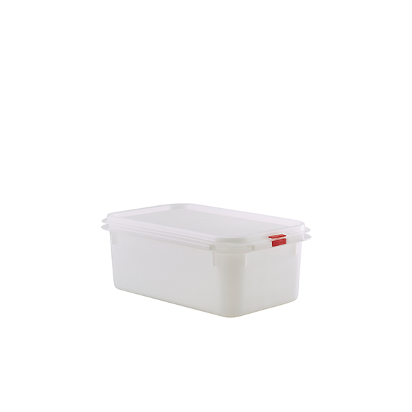 GenWare Polypropylene Container GN 1/4 100mm - GNPP14-100 (Pack of 6)