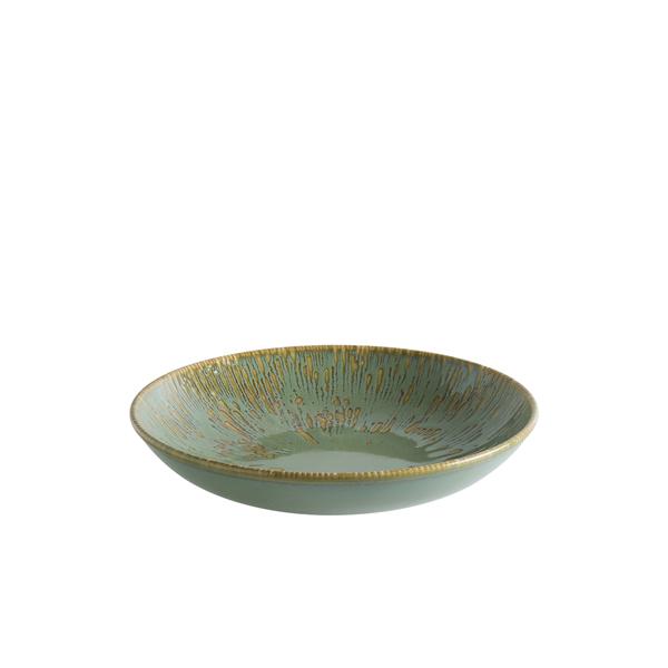 Sage Snell Bloom Deep Plate 23cm - S-SAGSNLBLM23CK (Pack of 6)