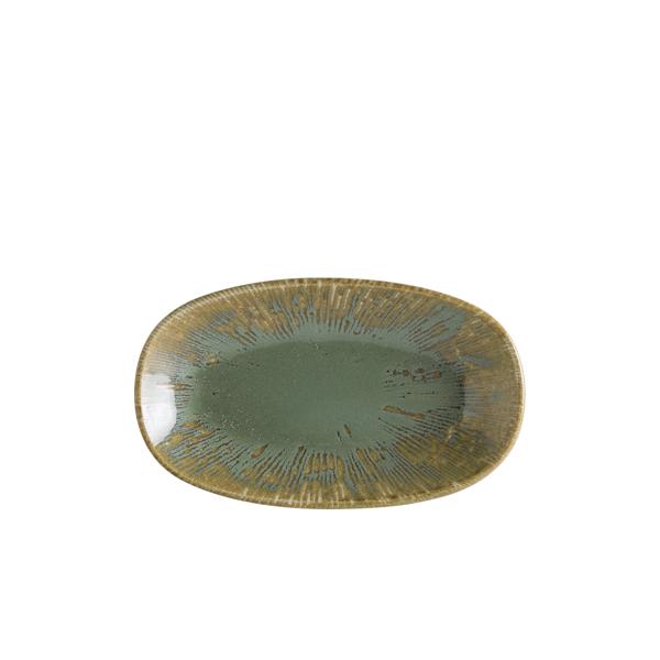 Sage Snell Gourmet Oval Plate 24 x 14cm - S-SAGSNLGRM24OKY (Pack of 12)