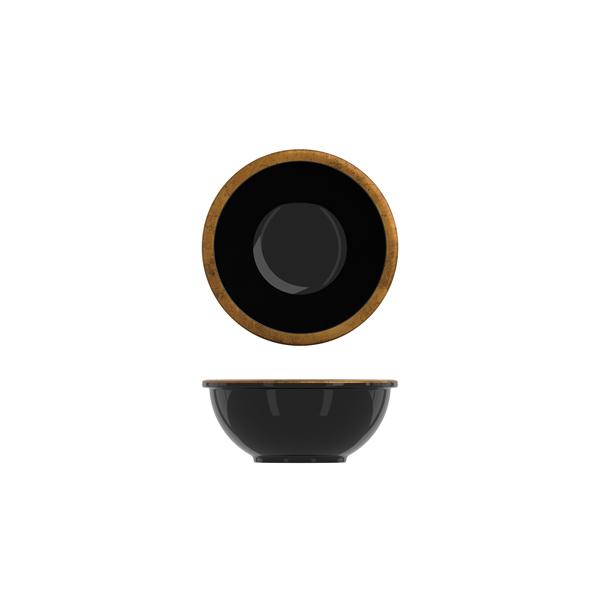 Copper/ Black Utah Melamine Bowl 16 x 7cm - UH160917 (Pack of 6)