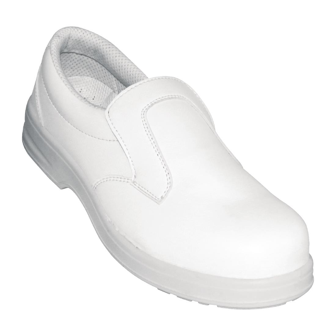 Slipbuster Lite Unisex Safety Slip On White Size 39