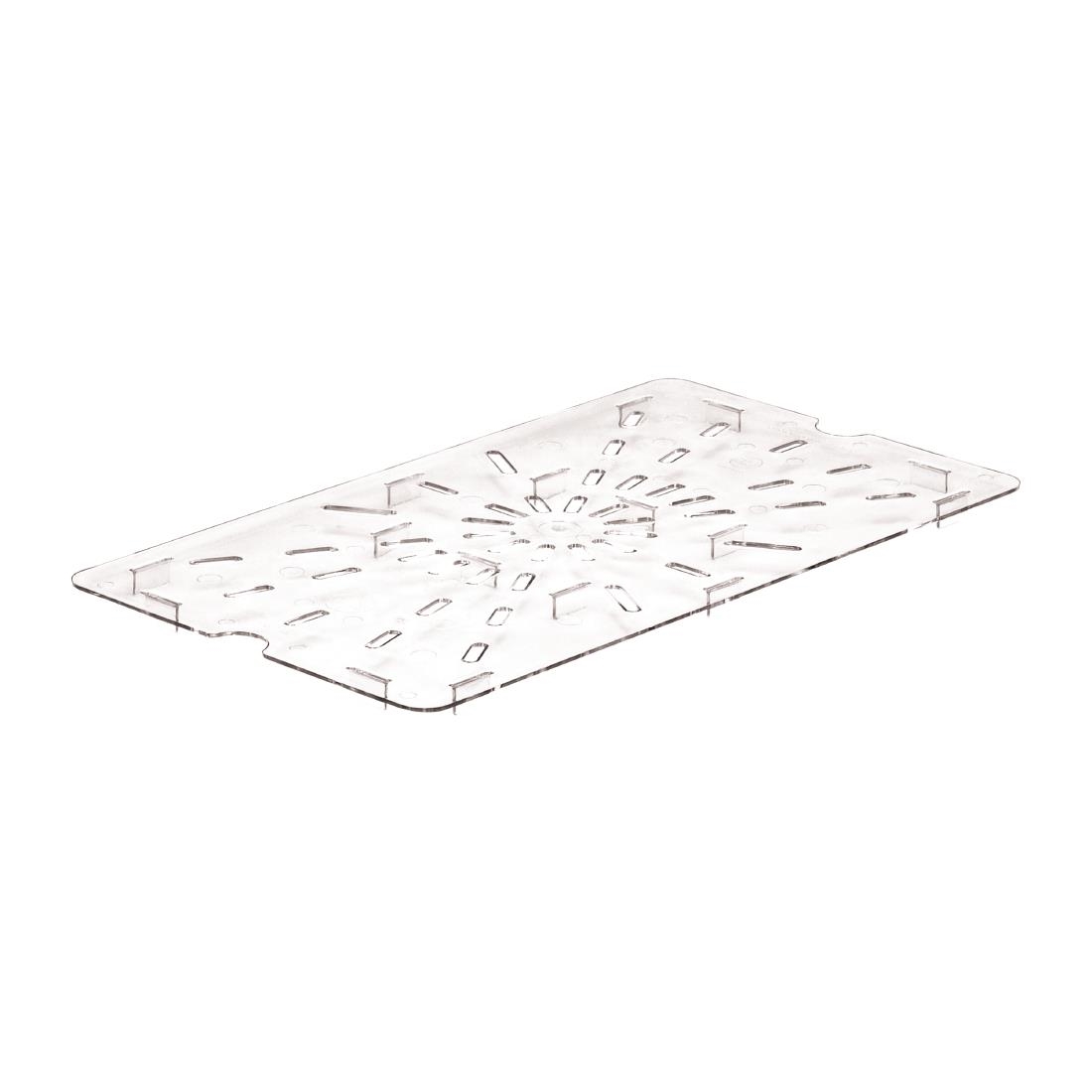 Cambro Polycarbonate 1/1 Gastronorm Pan Drain Shelf