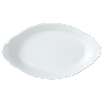 Simplicity White Oval No1 Eared Dish 20 x 11cm (7 7/8 x 4 3/8) - 11010318 (Pack of 24)
