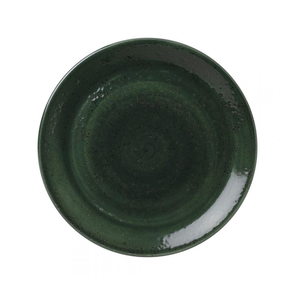 Vesuvius Burnt Emerald Coupe Plate 30cm (11 3/4) - 12030565 (Pack of 12)
