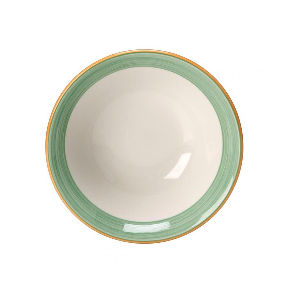 Rio Green Oatmeal Bowl 16.5cm 51.5cl (6 1/2 18 1/9oz) - 15290126 (Pack of 36)