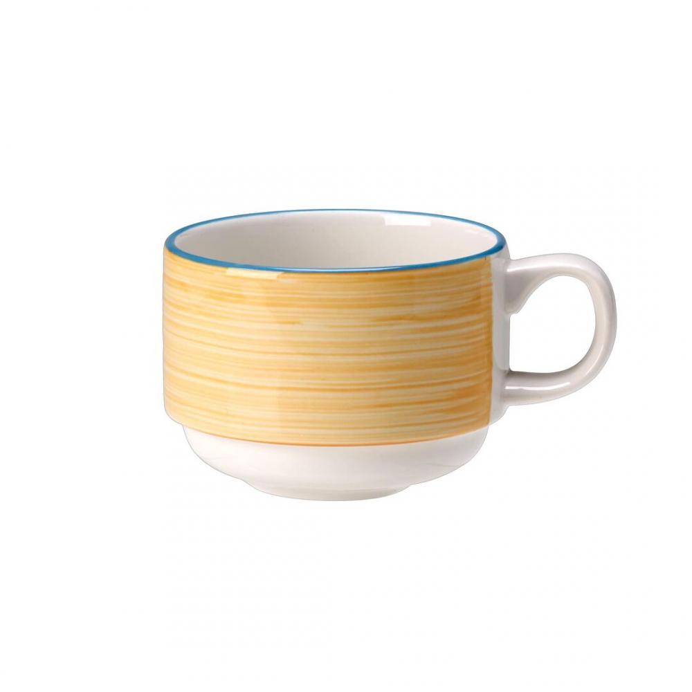 Rio Yellow Slimine Stacking Cup 17cl (6oz) - 15300230 (Pack of 36)