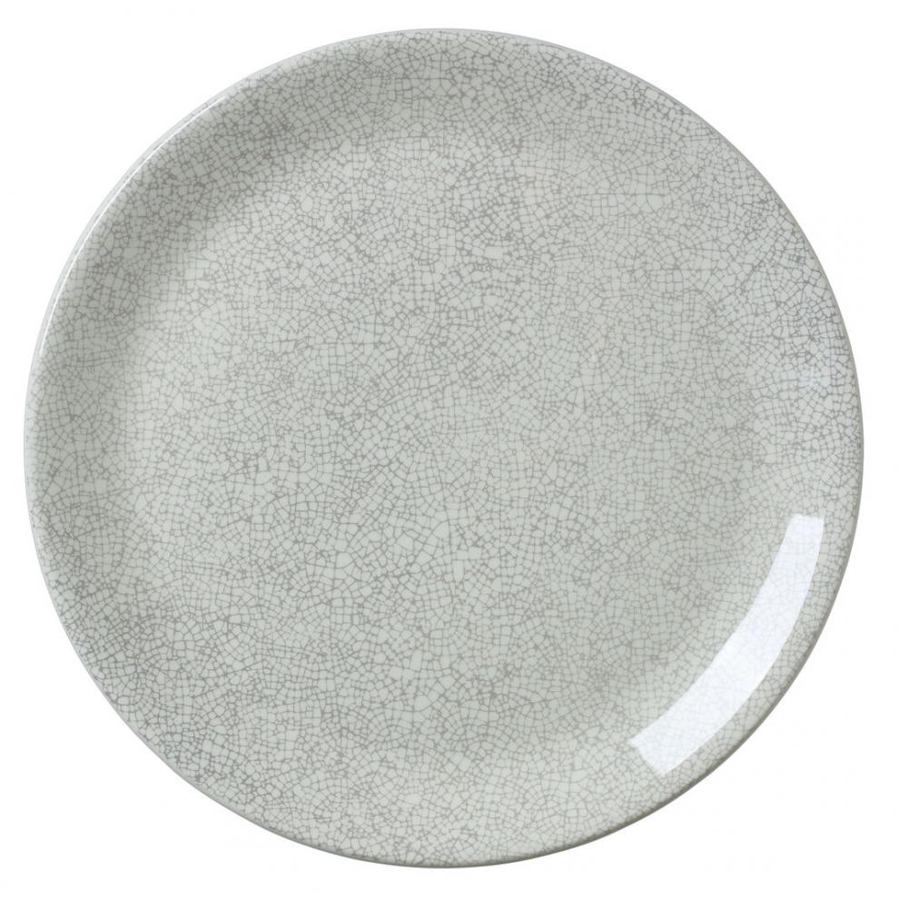 Ink Crackle Grey Coupe Plate 30cm (11 3/4) - 17610565 (Pack of 12)