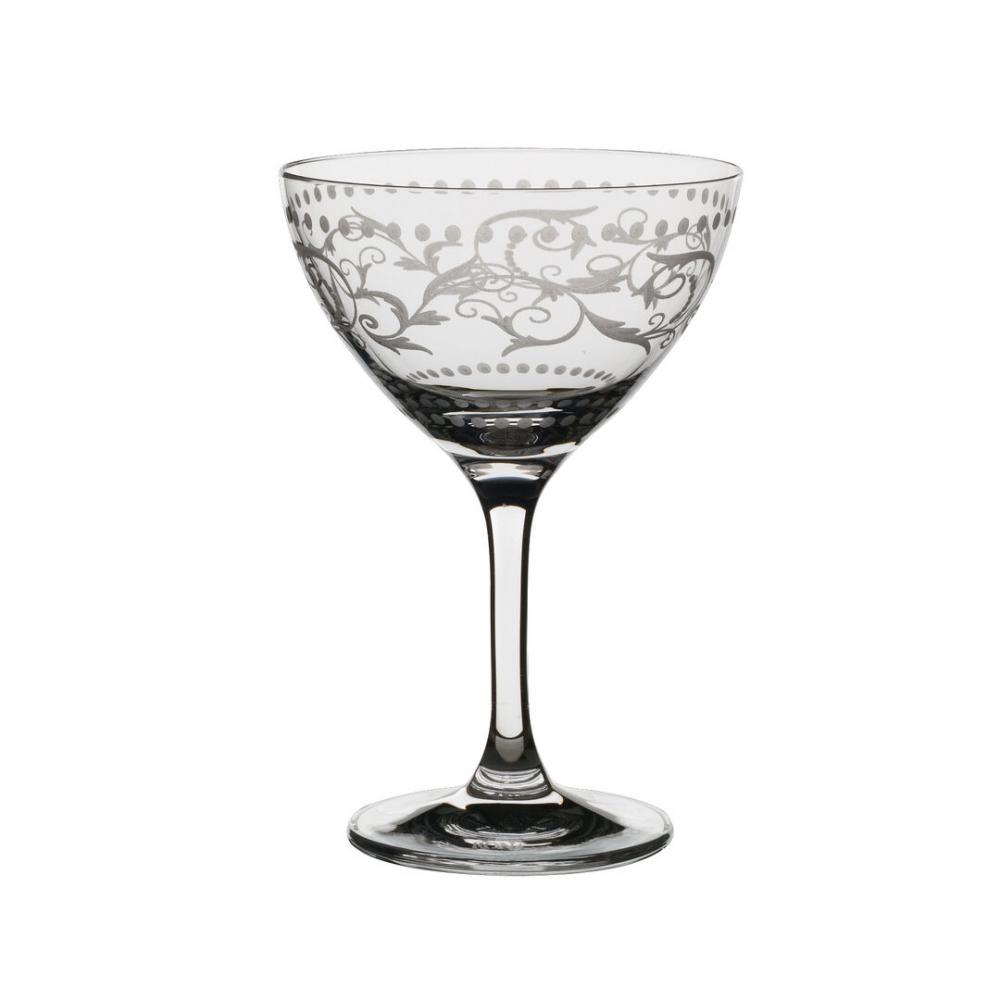 Vintage Dots Martini/Champagne 14.61cm H 23.6cl (3 3/4 x 5 3/4 8oz) - 4854RA354 (Pack of 24)