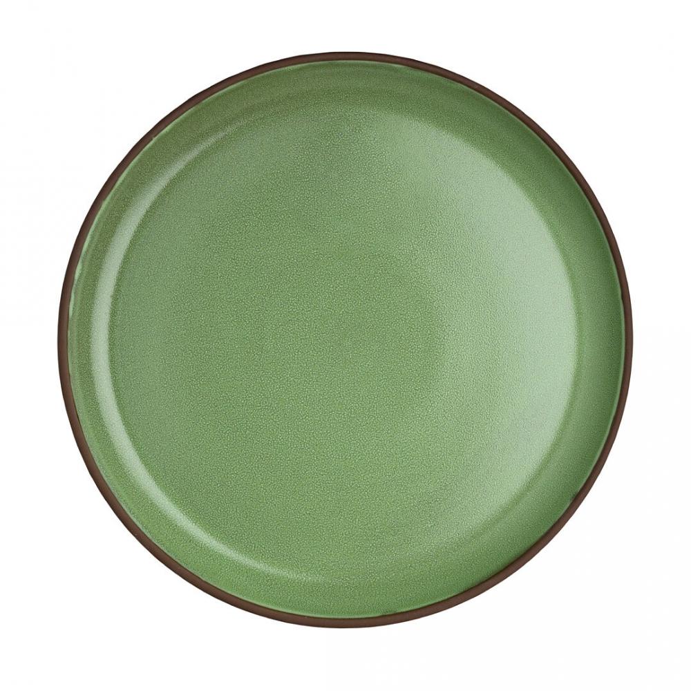 Spice Cardamom Plate 24cm (9 1/2) - 6213RT002 (Pack of 12)