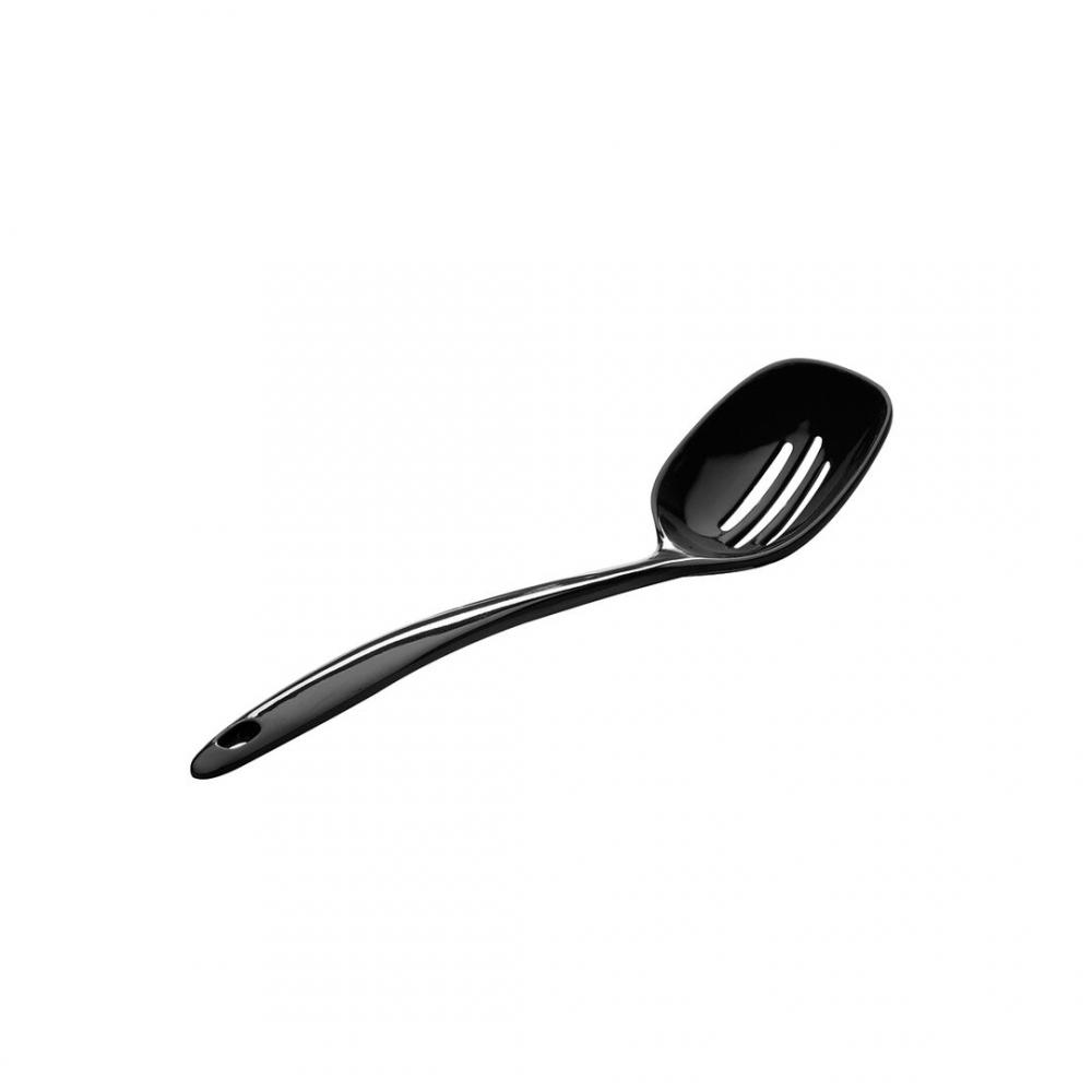 Black Slotted Spoon 30.5cm (12) - 6812EL028 (Pack of 6)