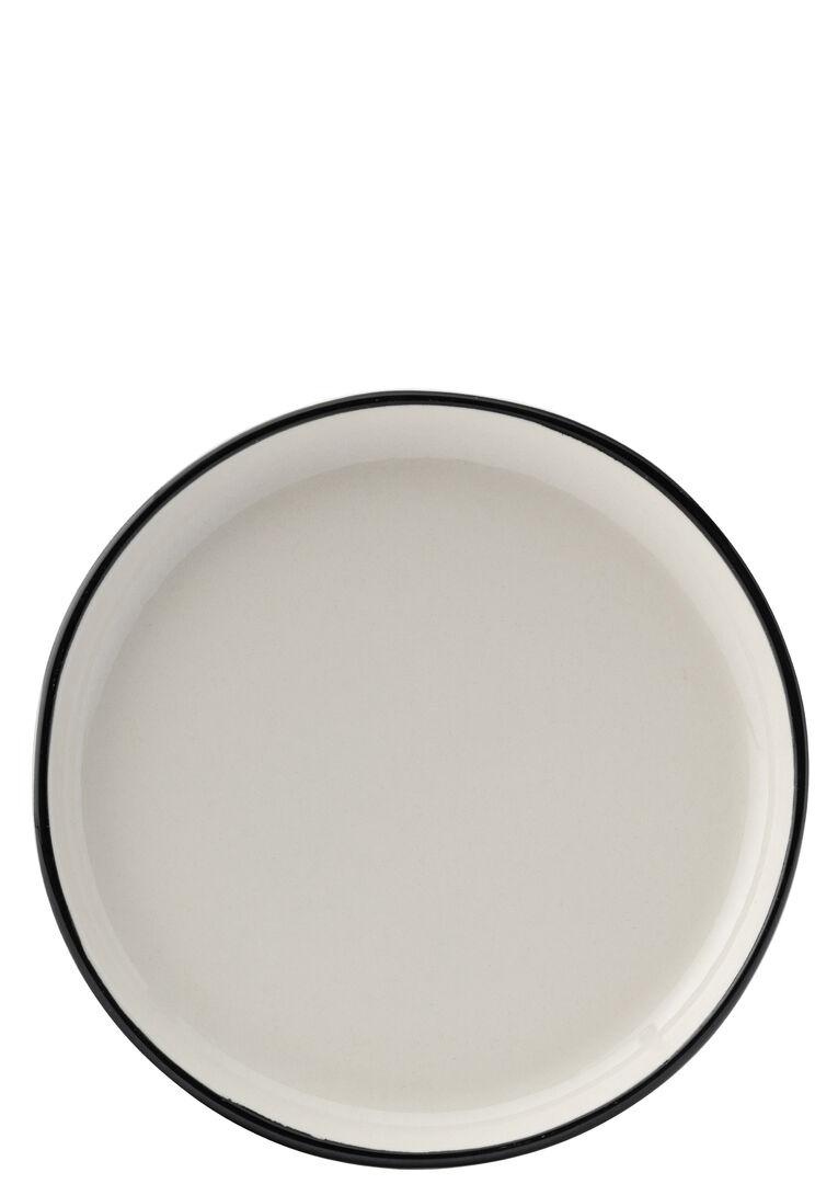 Homestead Black Walled Plate 7 (17.5cm) - DW0828-000000-B01006 (Pack of 6)