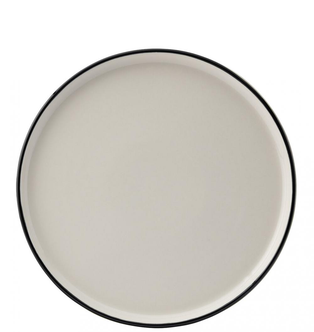 Homestead Black Walled Plate 12 (30cm) - DW0831-000000-B01006 (Pack of 6)
