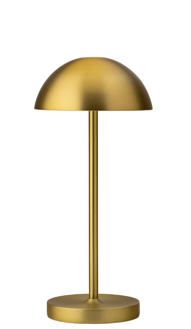 Tonga LED Cordless Lamp 26cm - Brushed Gold - H01200-000000-B01006 (Pack of 6)