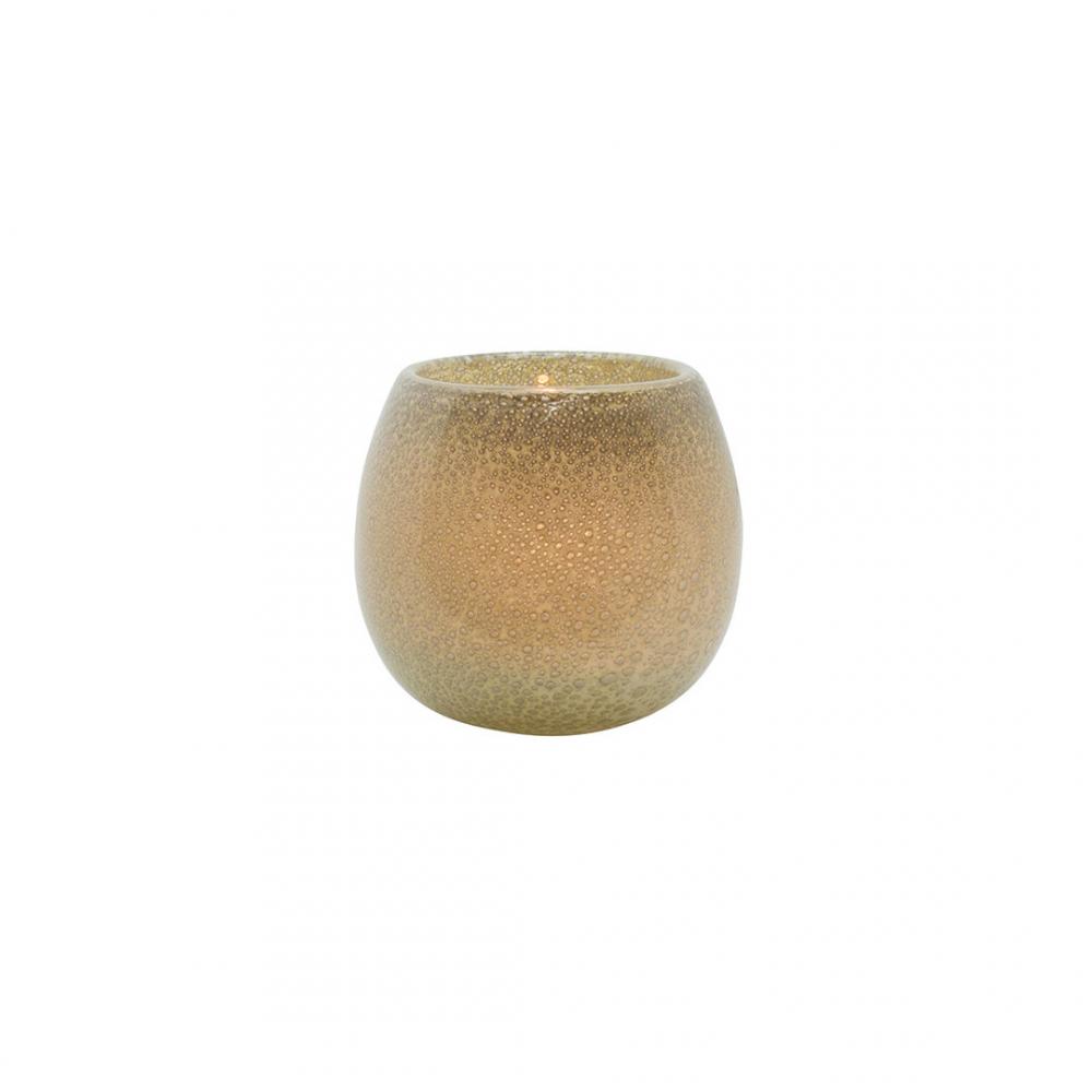 Art Sepia Glass Votive 10.2 x 8.9cm (4 x 3 1/2) - HW4185 (Pack of 12)