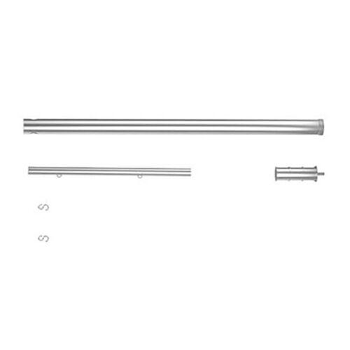Modular Stainless Steel Pole Parts Inside Cardbord Tube - MGSADDSS1101